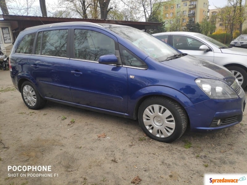 Opel Zafira  Minivan/Van 2007,  1.9 benzyna - Na sprzedaż za 14 900 zł - Biała Podlaska