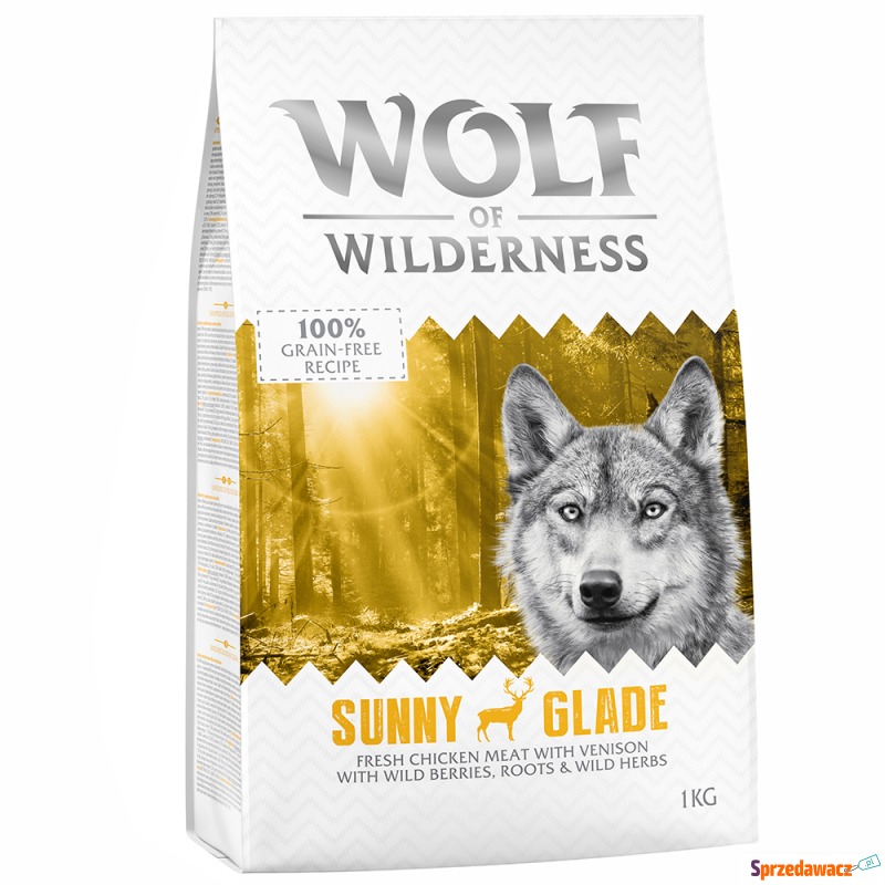 Wolf of Wilderness Adult „Sunny Glade”, jeleń... - Karmy dla psów - Gdańsk