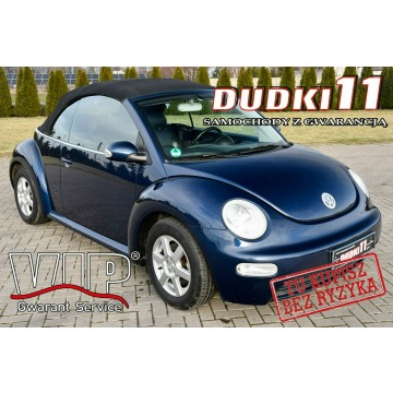 Volkswagen New Beetle - 1,6B dudki11 Cabrio,Podg.Fot.Skóry.El.szyby,Centralka,OKAZJA