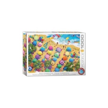  Puzzle 1000 Beach Summer Fun 6000-5871 Eurographics