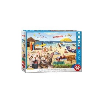  Puzzle 500 No cats allowed by Lucia Heffe 6500-5879 Eurographics