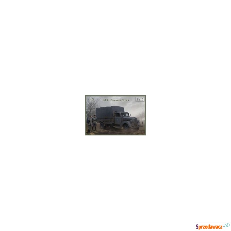  Model plastikowy 917t niemiecka ciężarówka Ibg - Samochodziki, samoloty,... - Koszalin