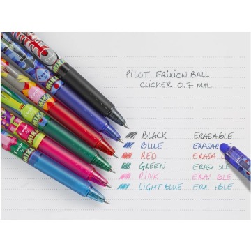 Długopis Frixion Ball zmazywalny ścieralny Mika kolor Pilot