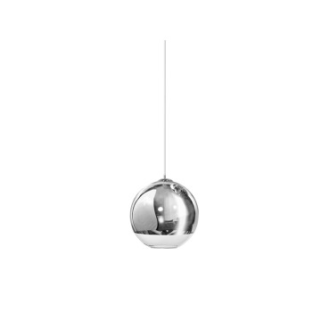 Azzardo Silver Ball 18 AZ0731 LP5034-S Lampa wisząca zwis oprawa 1x60W E27 chrom - Negocjuj cenę - w
