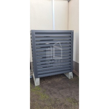 Osłona pompy ciepła 90x50x150 cm antracyt ID483 - Pozostałe artykuły do... - Tczew - zdjęcie 3