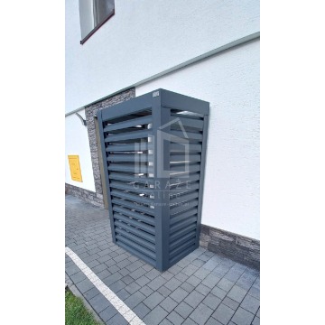 Osłona pompy ciepła 90x50x180 cm antracyt ID485 - Pozostałe artykuły do... - Chojnice - zdjęcie 2