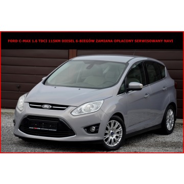 Ford C-Max II 1.6 TDCi 115KM Zamiana Opłacony Serwisowany Navi