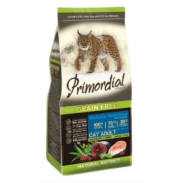 Karma sucha PRIMORDIAL cat adult salmon&tuna 400 g