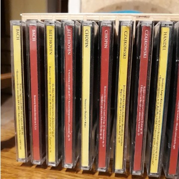 kolekcja płyt cd 36 sztuk muzyki klasyków