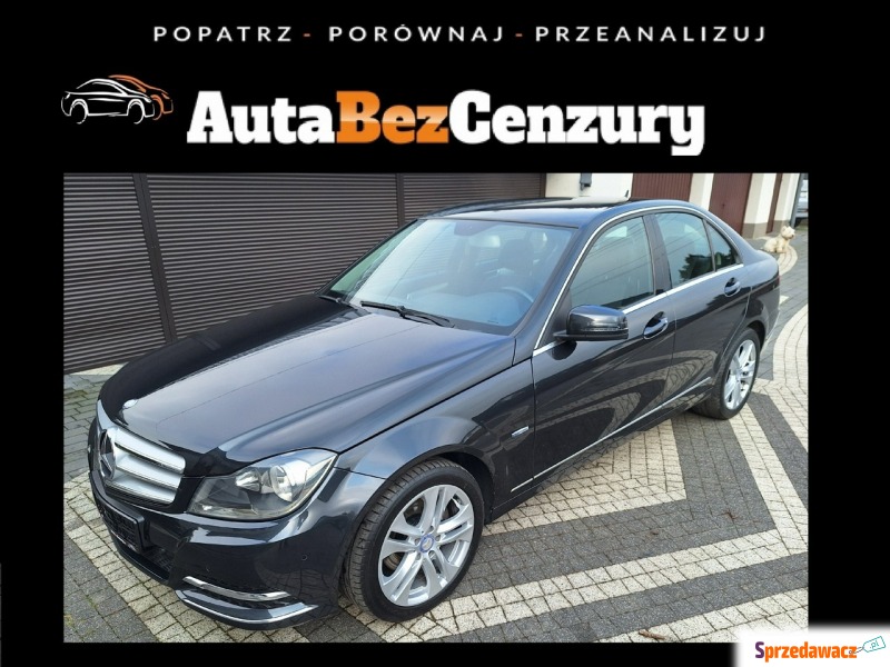 Mercedes - Benz C-klasa  Sedan/Limuzyna 2012,  1.8 benzyna - Na sprzedaż za 54 900 zł - Mysłowice