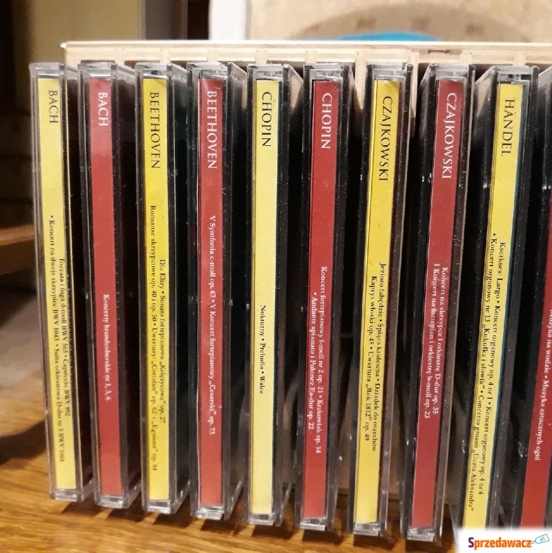 kolekcja płyt cd 36 sztuk muzyki klasyków - Płyty, kasety - Olsztyn