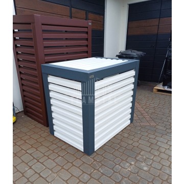 Osłona klimatyzatora - pompy ciepła 90x50x110... - Pompy ciepła - Braniewo - zdjęcie 5