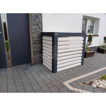 Osłona klimatyzatora - pompy ciepła 90x50x110... - Pompy ciepła - Braniewo - zdjęcie 10