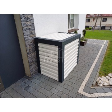 Osłona klimatyzatora - pompy ciepła 90x50x110... - Pompy ciepła - Braniewo - zdjęcie 6