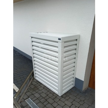 Osłona pompy ciepła 90x40x140 cm biały TS574 - Pompy ciepła - Ruda Śląska - zdjęcie 4