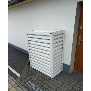 Osłona pompy ciepła 90x40x140 cm biały TS574 - Pompy ciepła - Ruda Śląska - zdjęcie 2