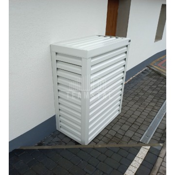 Osłona pompy ciepła 90x40x140 cm biały TS574 - Pompy ciepła - Ruda Śląska - zdjęcie 7