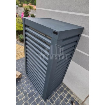 Osłona pompy ciepła 90x50x180 cm antracyt TS578 - Pompy ciepła - Koszalin - zdjęcie 2