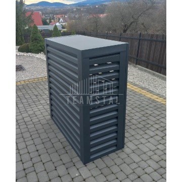 Osłona pompy ciepła 110x50x150 cm antracyt   ... - Pompy ciepła - Radom - zdjęcie 6