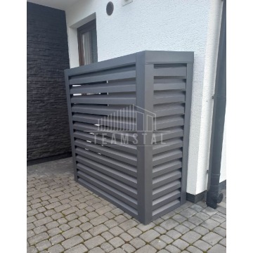 Osłona pompy ciepła 110x50x150 cm antracyt   ... - Pompy ciepła - Radom - zdjęcie 2