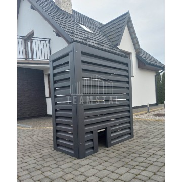 Osłona pompy ciepła 110x50x150 cm antracyt   ... - Pompy ciepła - Radom - zdjęcie 12