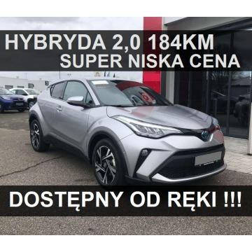 Toyota C-HR - 2,0 Hybryda 184KM Style Martwe Pole  Kamera Podgrz.fotele 1616zł