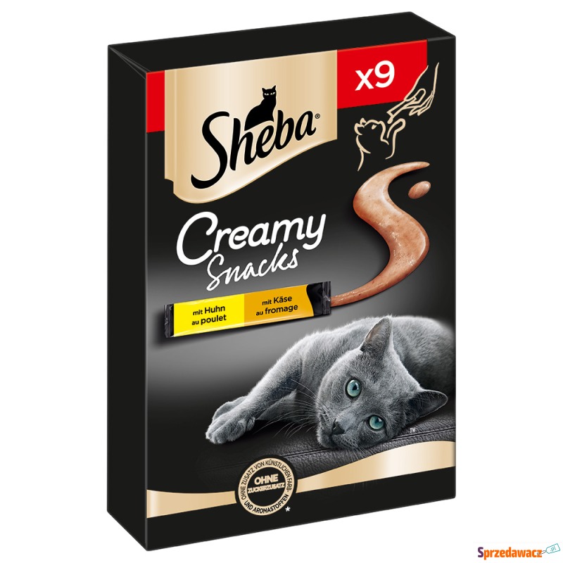 2 + 1 gratis! Sheba Creamy Snacks pasta dla kota,... - Przysmaki dla kotów - Szczecin