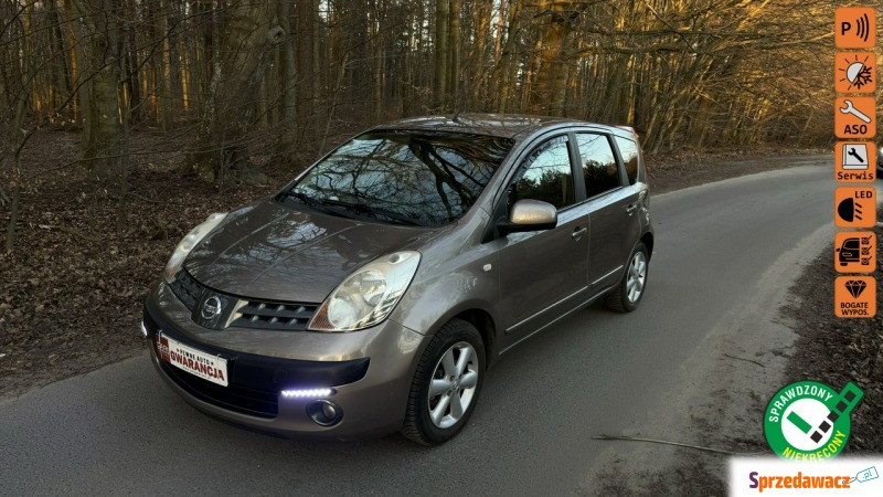 Nissan Note  Hatchback 2007,  1.4 benzyna - Na sprzedaż za 13 999 zł - Gdańsk