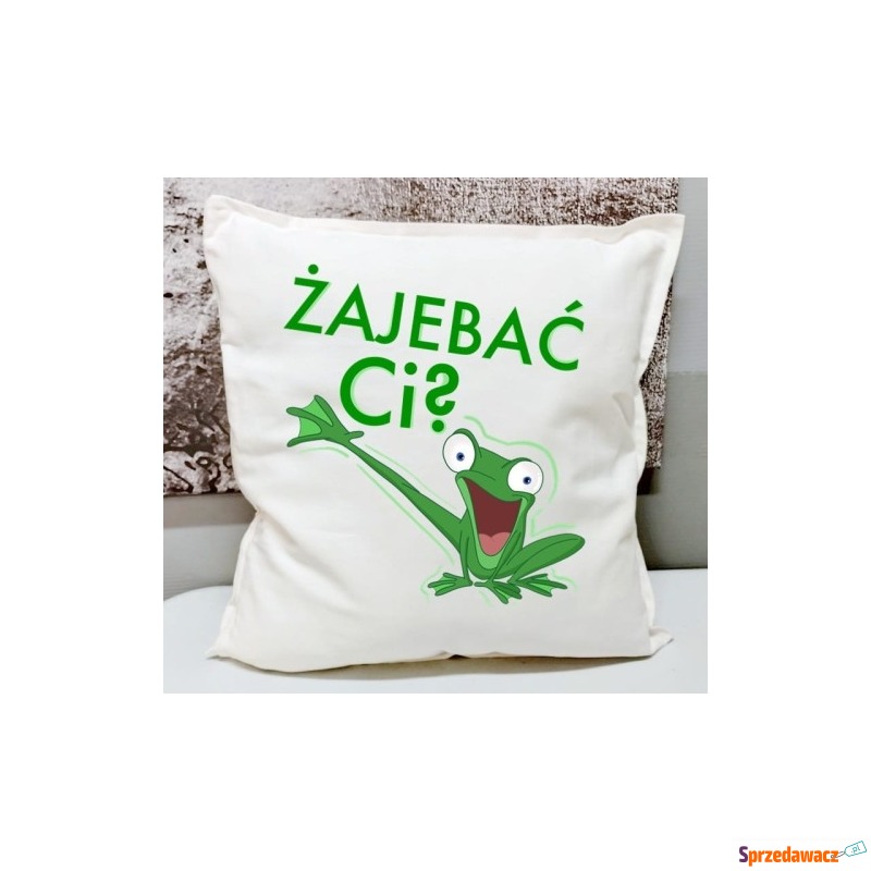 śmieszna poduszka na prezent