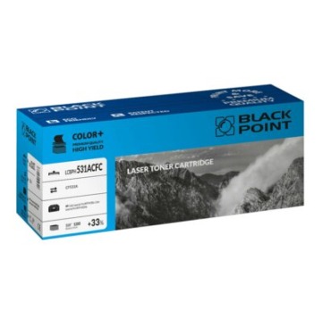 Toner BLACKPOINT LCBPH531ACFC Błękitny (Cyan)