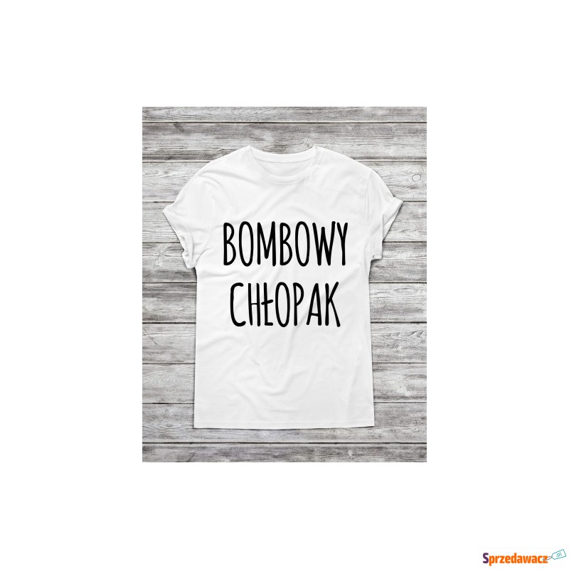 Koszulka męska "Bombowy chłopak " - Bluzki, koszulki - Kalisz