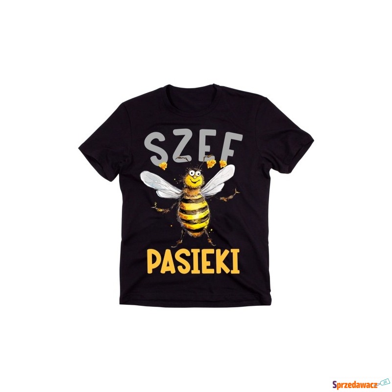 męska koszulka dla pszczelarza SZEF PASIEKI - Bluzki, koszulki - Kielce
