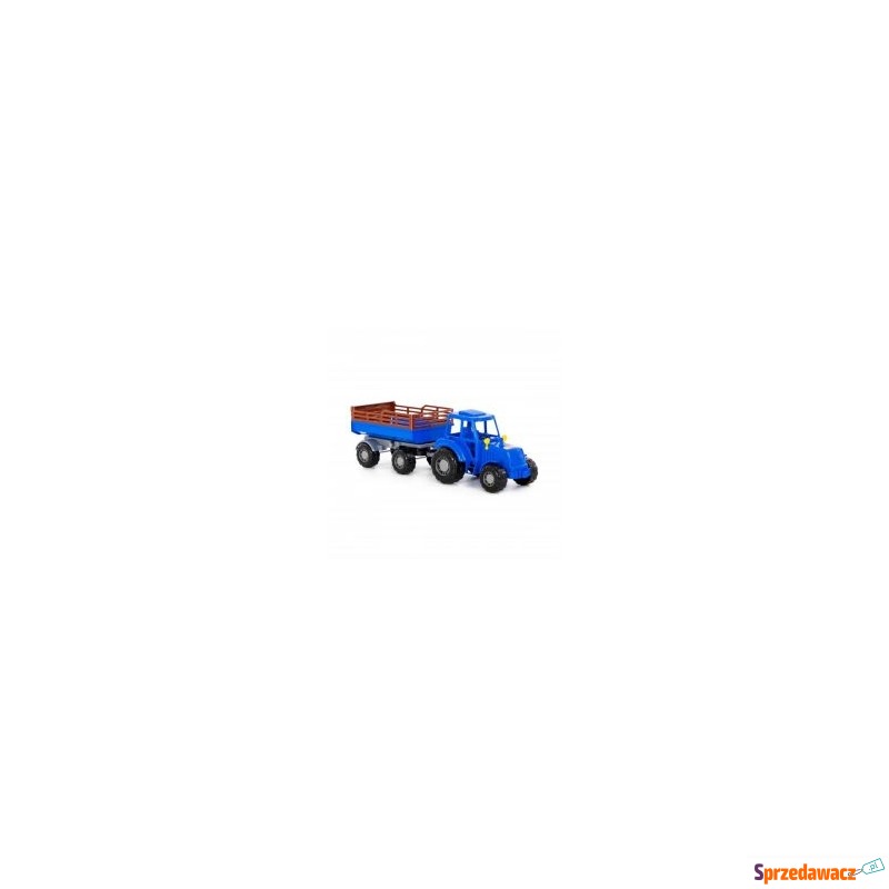  Traktor Altaj niebieski z przyczepą Nr2 w siatce... - Samochodziki, samoloty,... - Olsztyn
