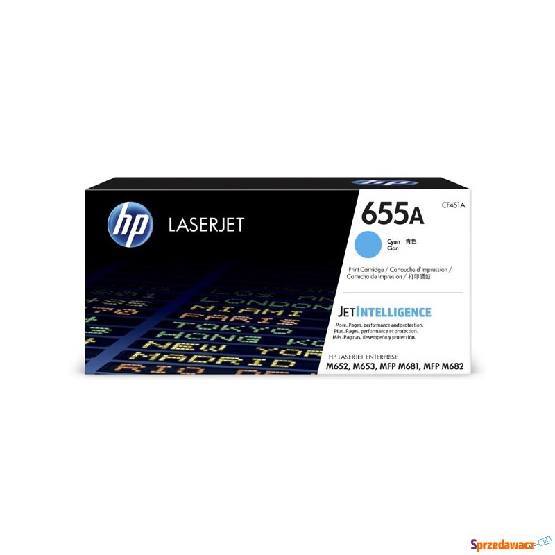 HP oryginalny toner CF451A, cyan,...