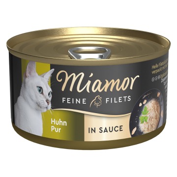 Miamor Feine Filets w puszkach, 24 x 85 g - Kurczak