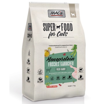 MAC's Superfood for Cats Adult Monoprotein, królik - 7 kg