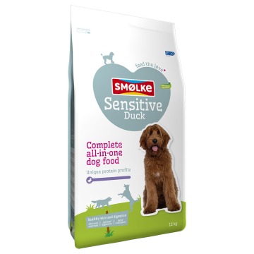 Smølke Sensitive Duck karma dla psów - Podwójne opakowanie: 2 x 3 kg