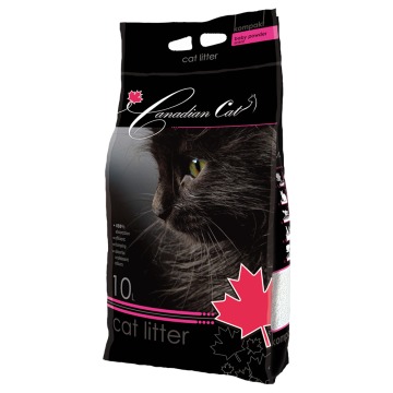 Benek Canadian Cat, zapach pudru dla dzieci - 10 l (ok. 8 kg)