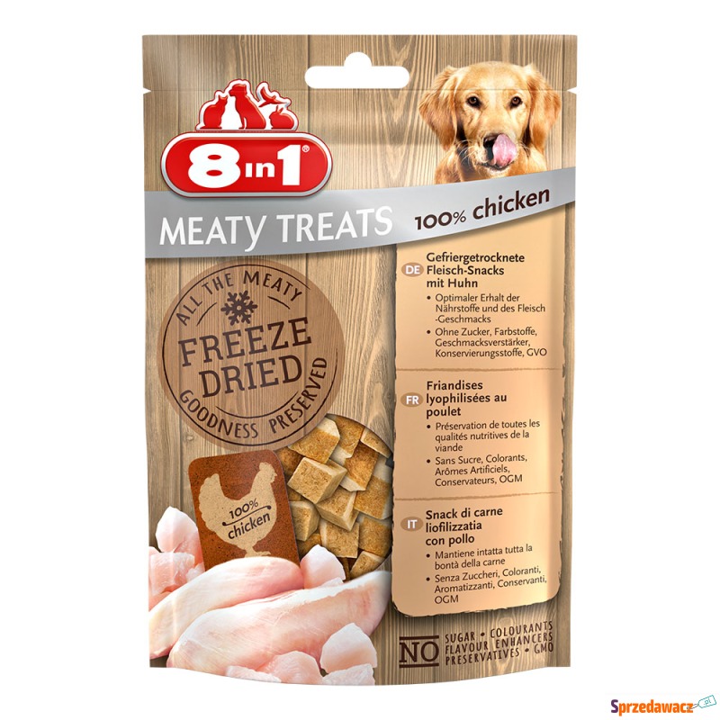 8in1 Meaty Treats - 2 x 50 g pierś z kurczaka - Przysmaki dla psów - Gliwice