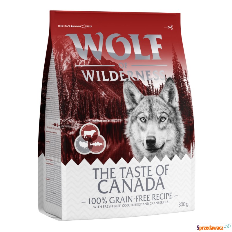Wolf of Wilderness „Canadian Woodlands” - 300... - Karmy dla psów - Bydgoszcz
