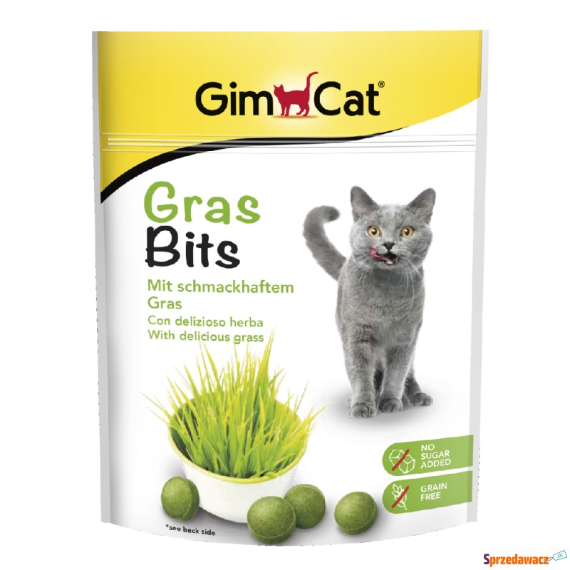 GimCat GrasBits - 140 g - Przysmaki dla kotów - Gdynia