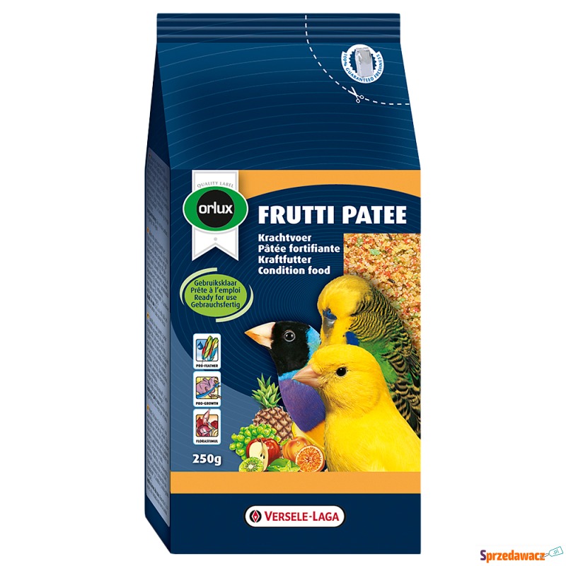 Orlux Frutti Patee Pokarm treściwy - 2 x 250 g - Karmy dla ptaków - Mielec