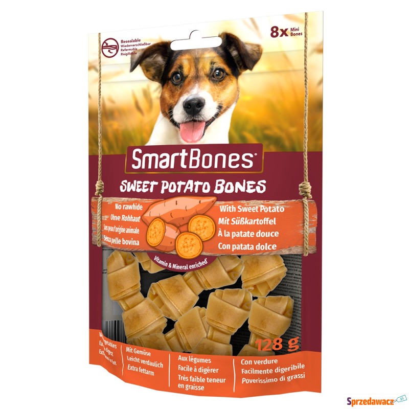 SmartBones kości dla małych psów, słodki ziem... - Przysmaki dla psów - Kalisz
