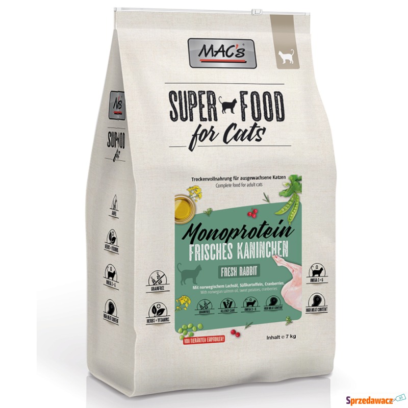 MAC's Superfood for Cats Adult Monoprotein, k... - Karmy dla kotów - Gorzów Wielkopolski