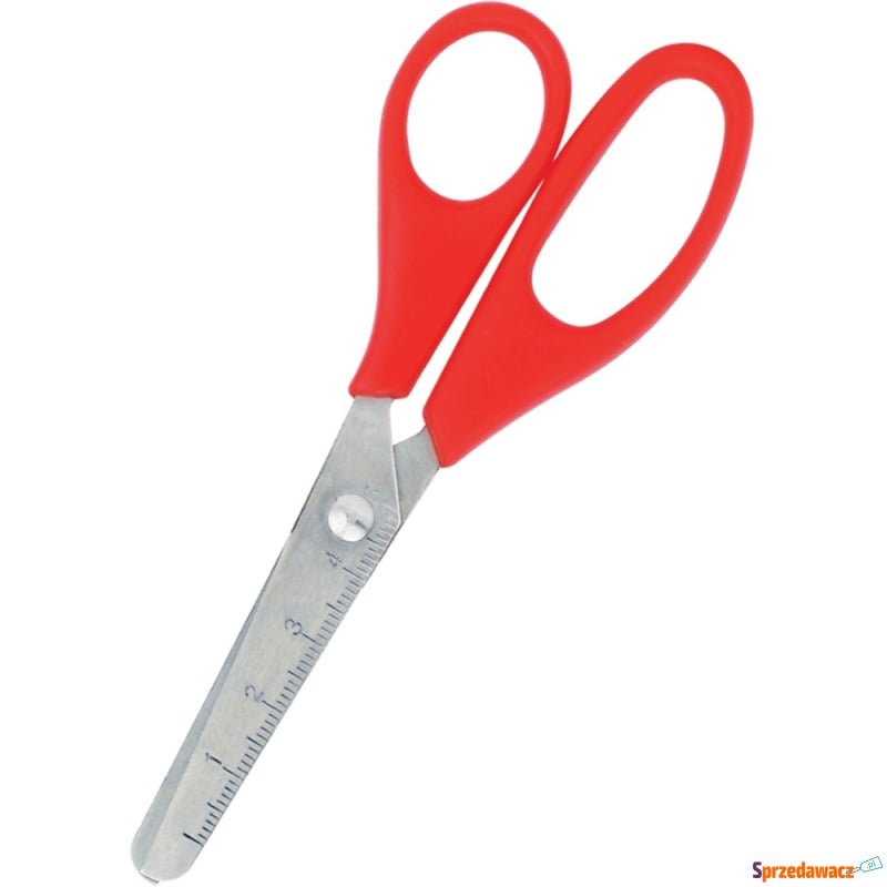Nożyczki szkolne 13cm z linijką - Nożyczki i noże - Koszalin