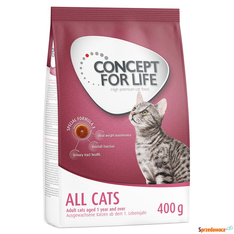 Concept for Life All Cats - ulepszona receptura!... - Karmy dla kotów - Gdynia