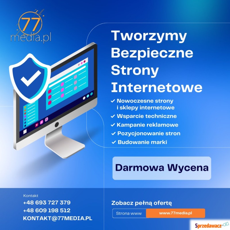 Bezpieczne Strony WWW: Kreujemy Twoją Obecność... - Usługi graficzne, Internet - Wrocław