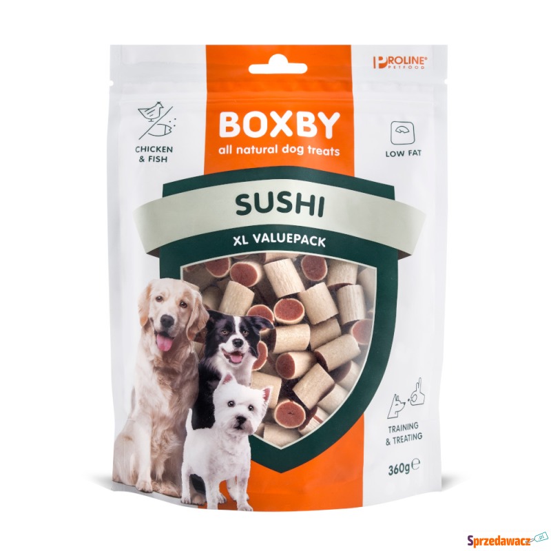 Boxby Sushi - 360 g - Przysmaki dla psów - Rogoźnik