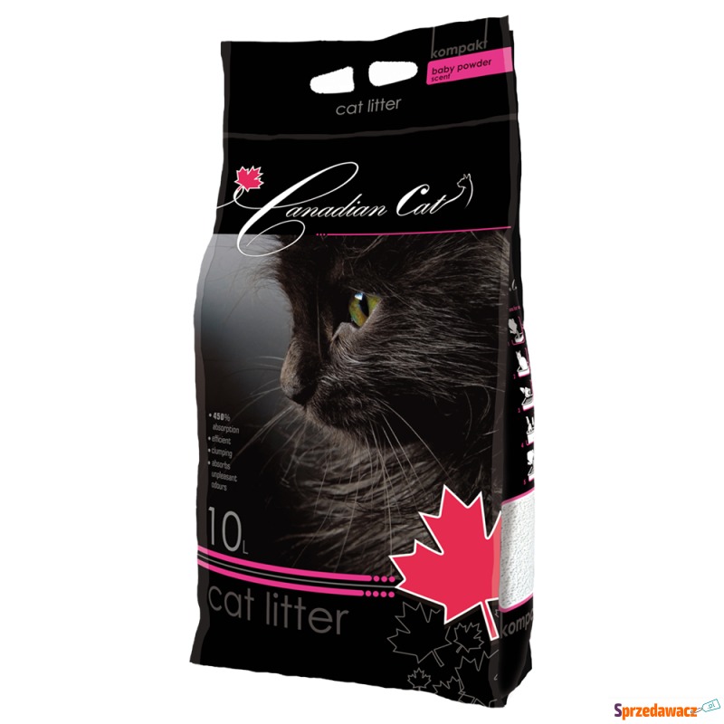 Benek Canadian Cat, zapach pudru dla dzieci -... - Żwirki do kuwety - Chorzów
