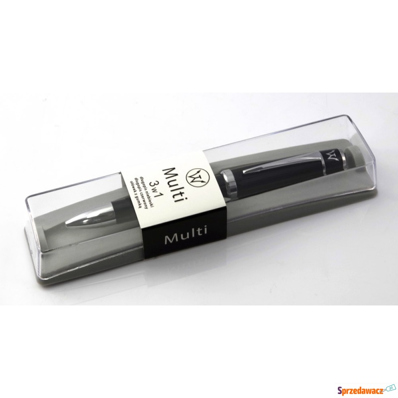 Długopis 3w1 multi czarny obudowa - Długopisy - Mielec